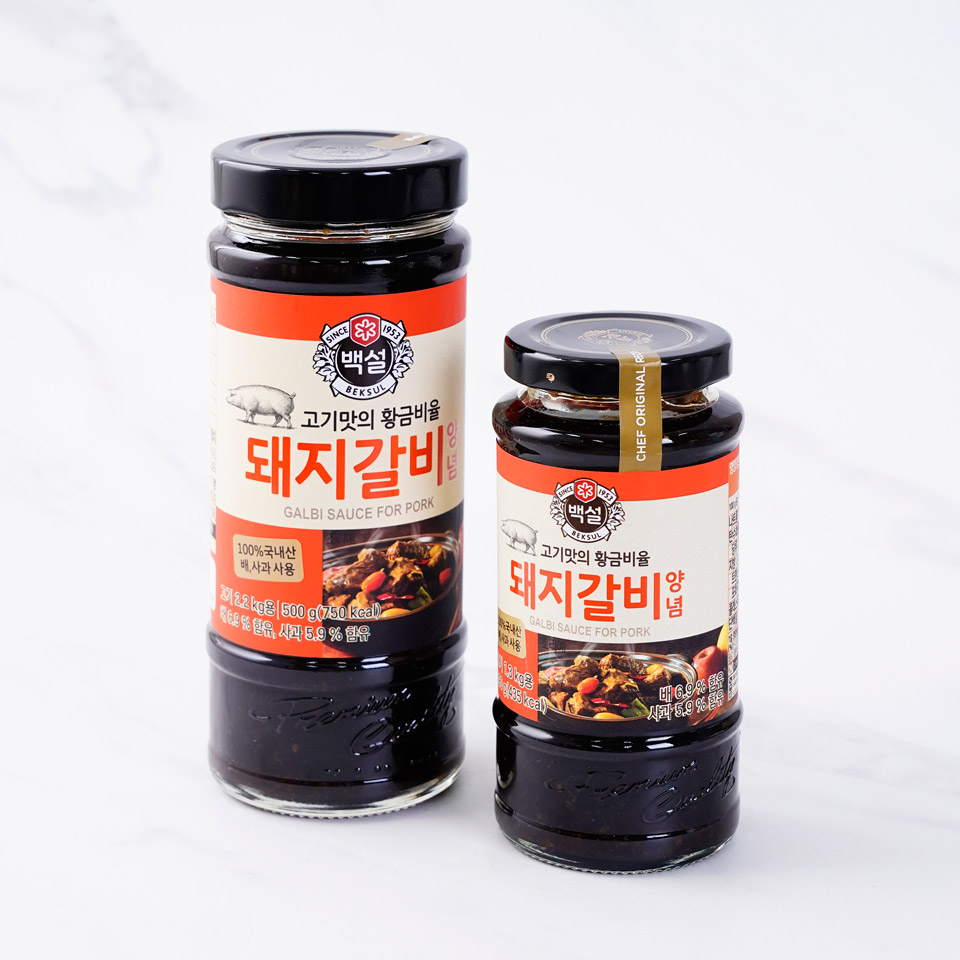 Cj 백설 돼지갈비 양념 - 메가마트몰