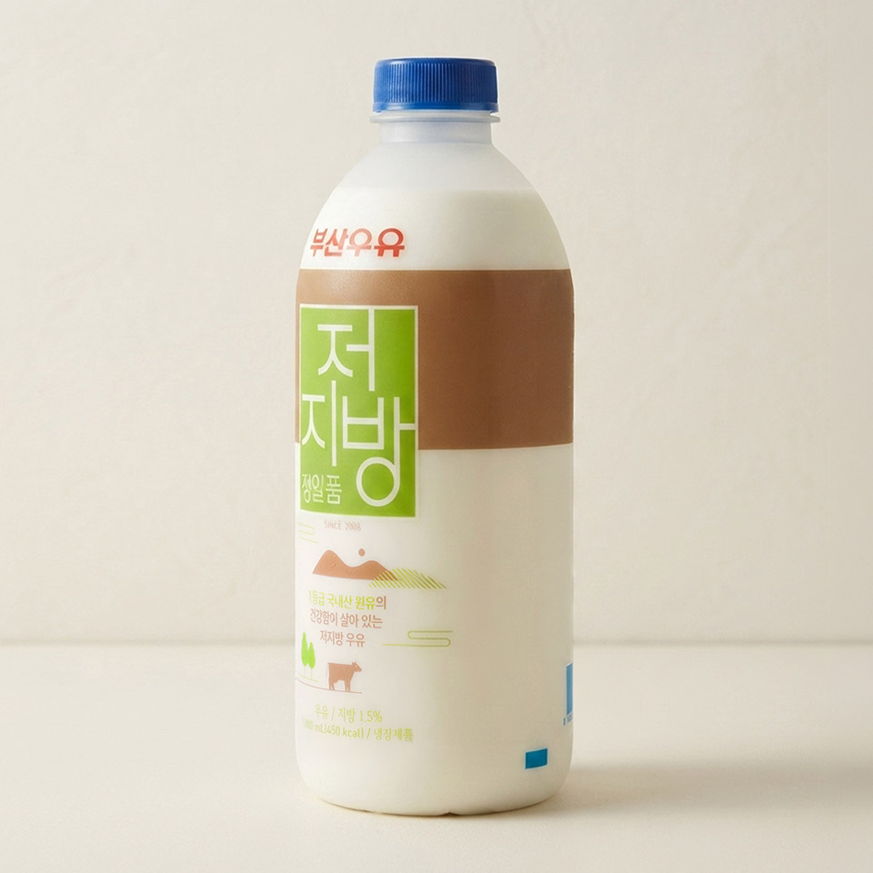 부산우유 가까운 목장 저지방 우유 - 메가마트몰