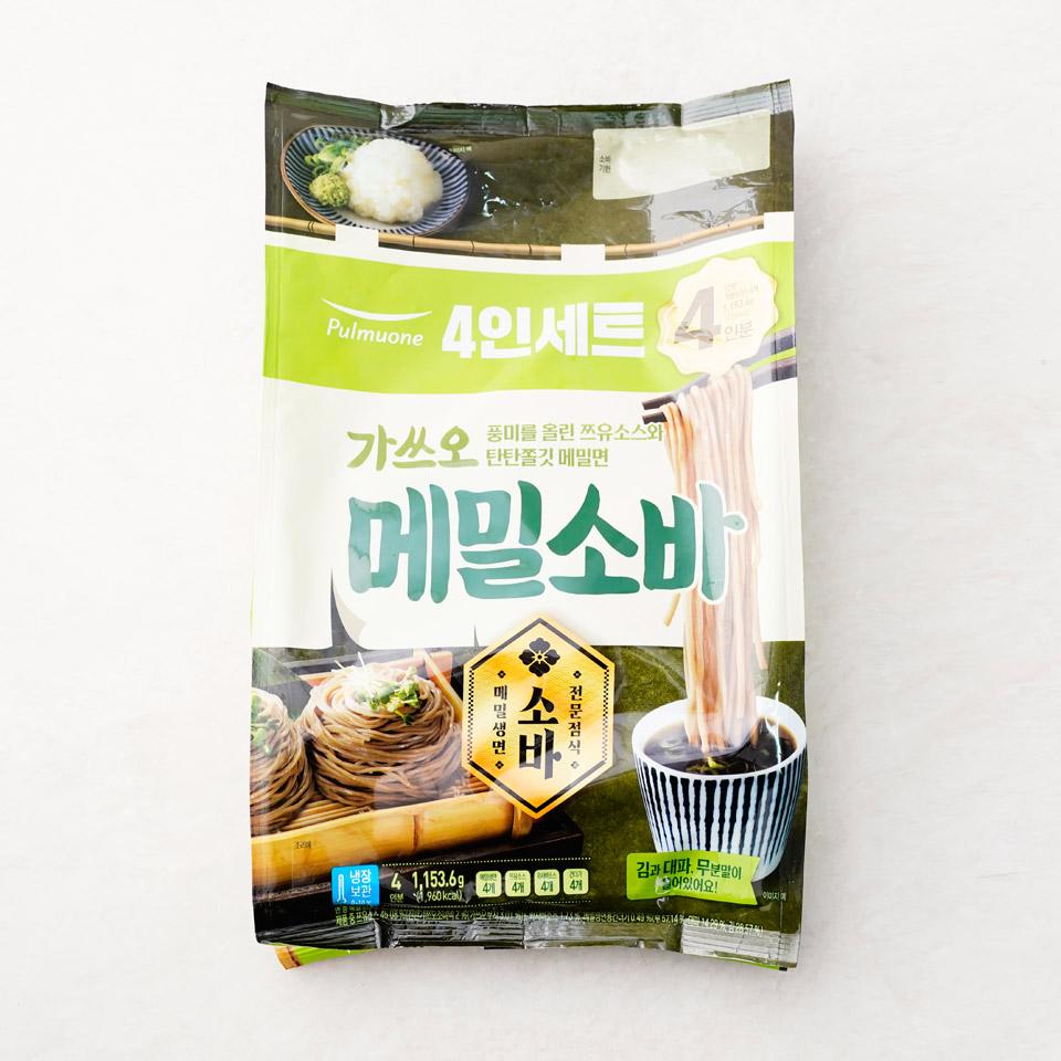 풀무원 가쓰오 메밀소바 