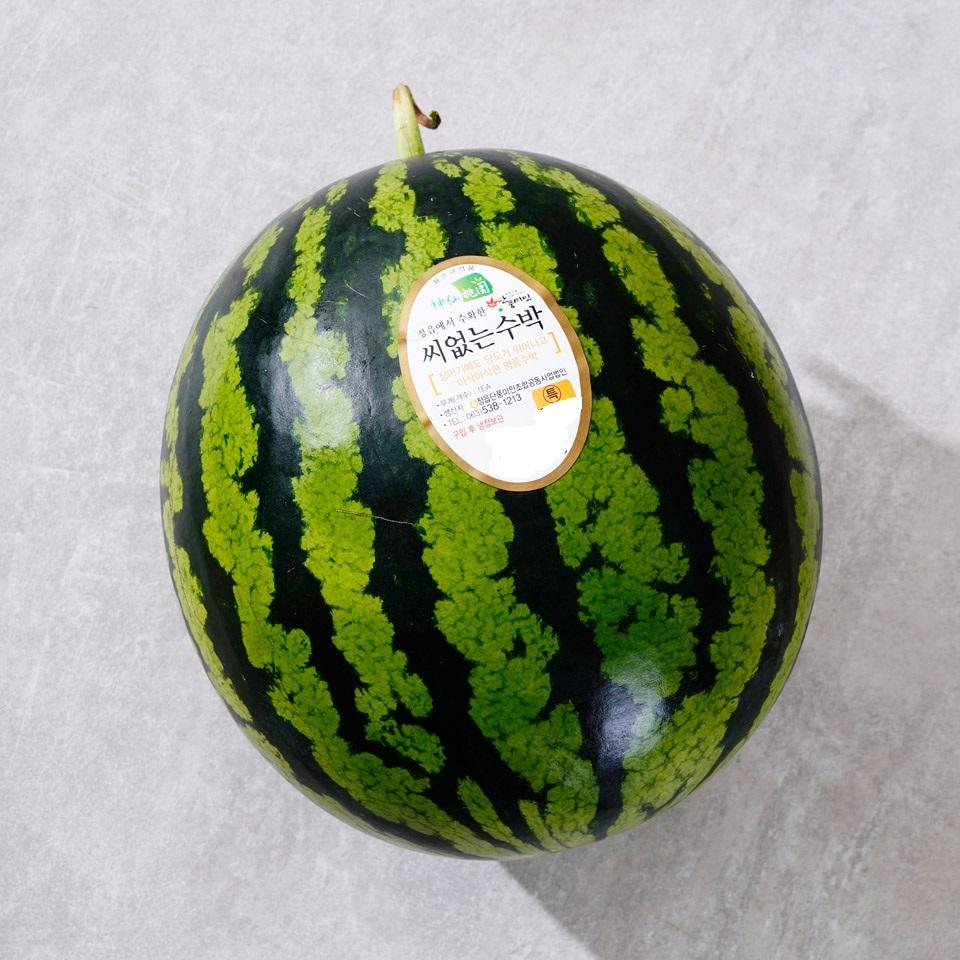 신선도원 씨없는 수박 8kg 미만