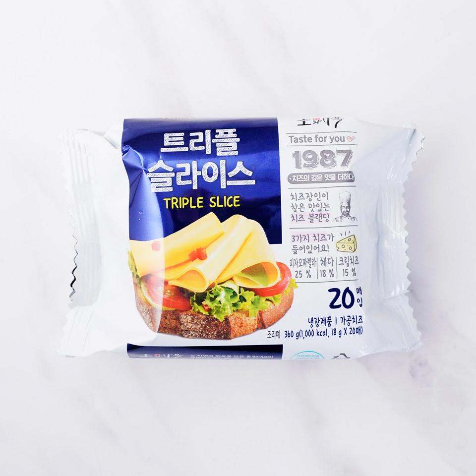 동원 소와나무 트리플 슬라이스 치즈 - 메가마트몰