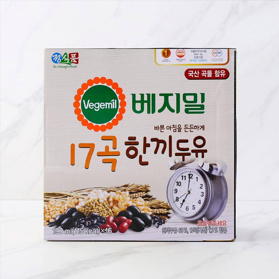 정식품 베지밀 17곡 한끼두유