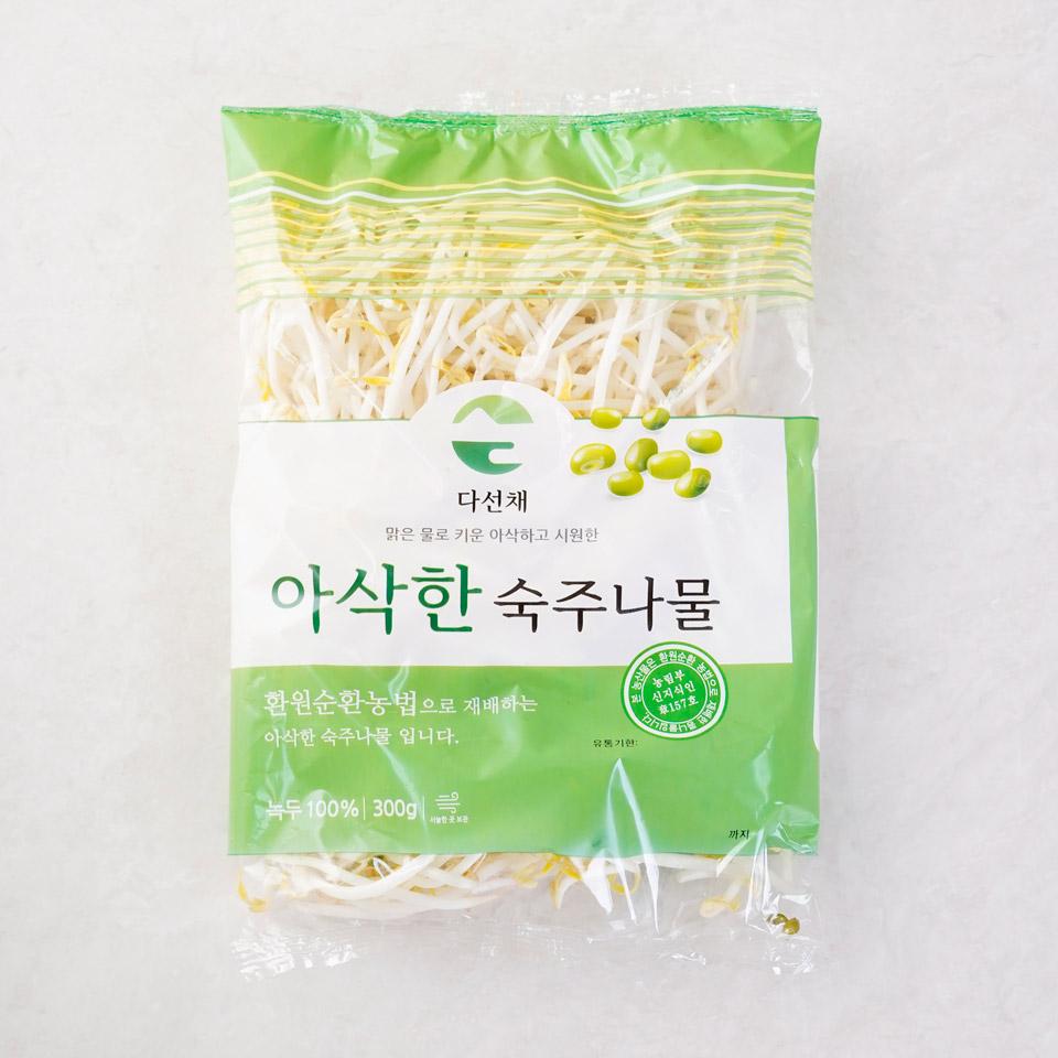 다선채 숙주나물 300g