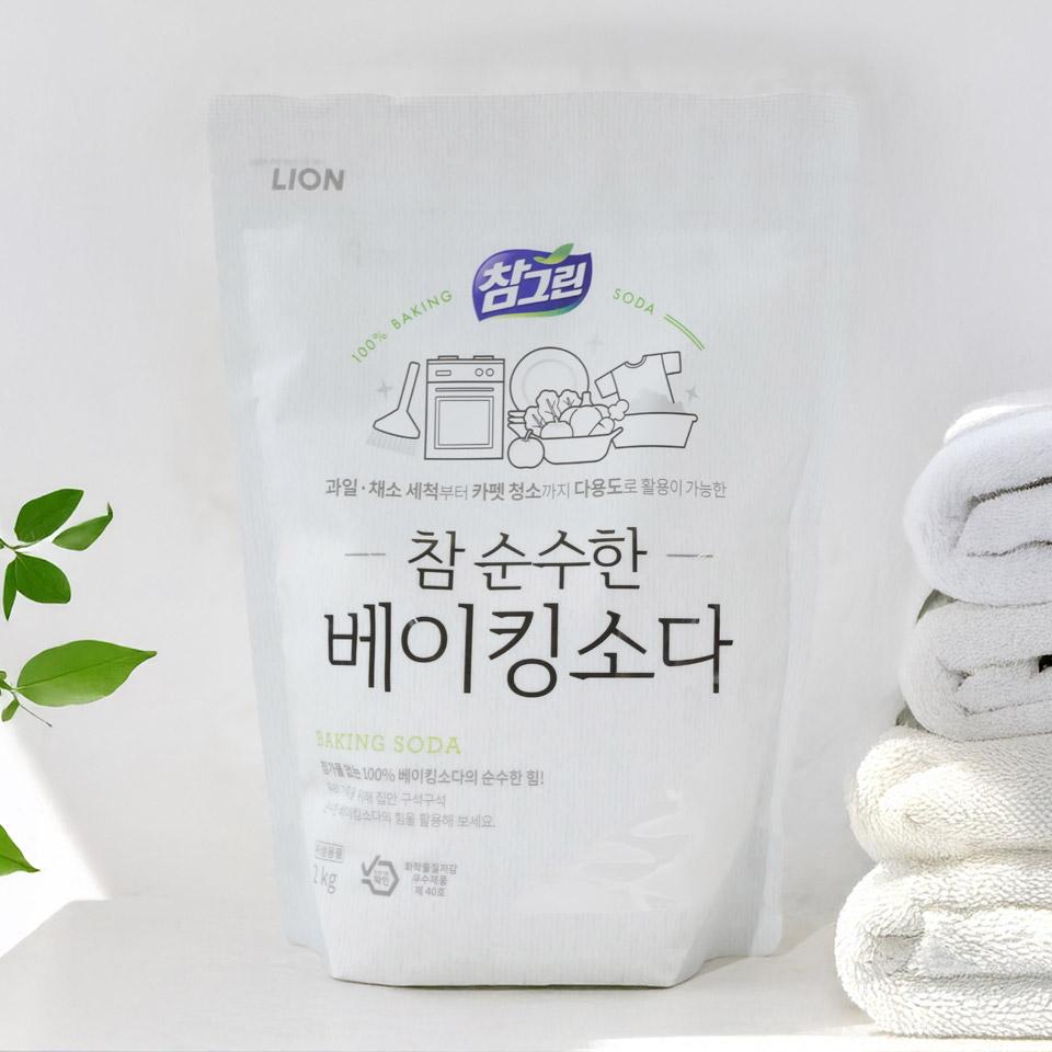 라이온 참그린 참 순수한 베이킹소다