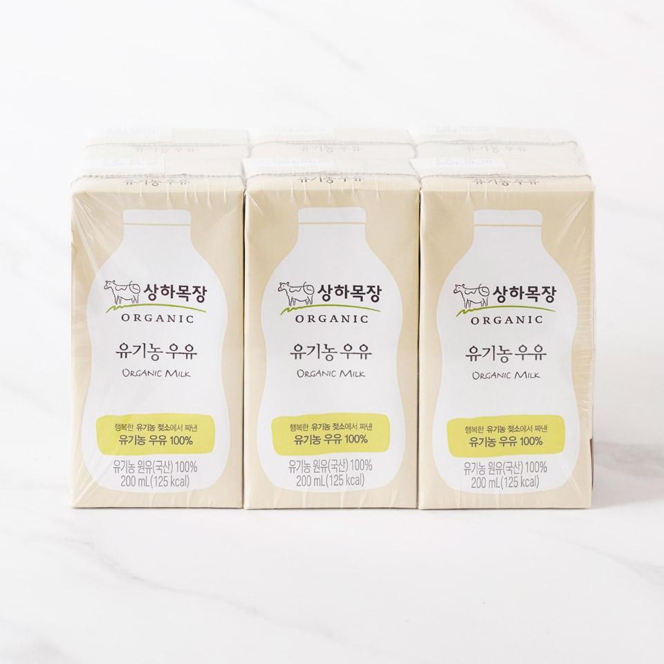 매일 상하목장 유기농 멸균 우유