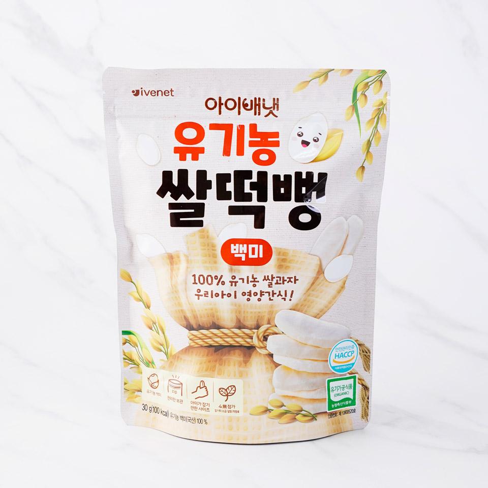 아이배냇 유기농 쌀떡뻥 백미 - 메가마트몰