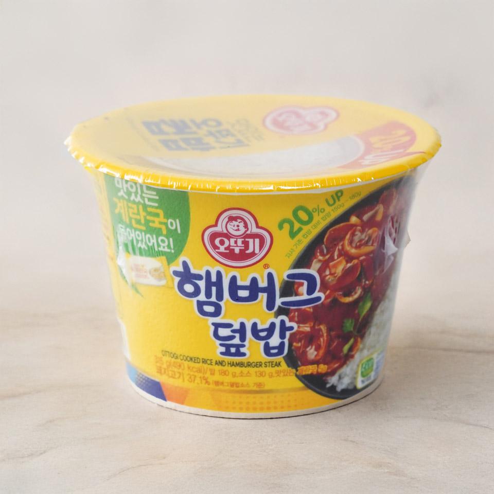 오뚜기 컵밥 햄버그 덮밥 - 메가마트몰