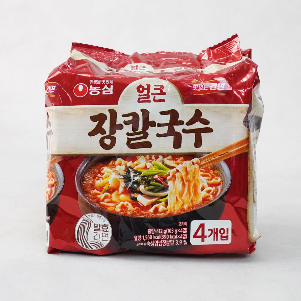 농심 얼큰 장칼국수
