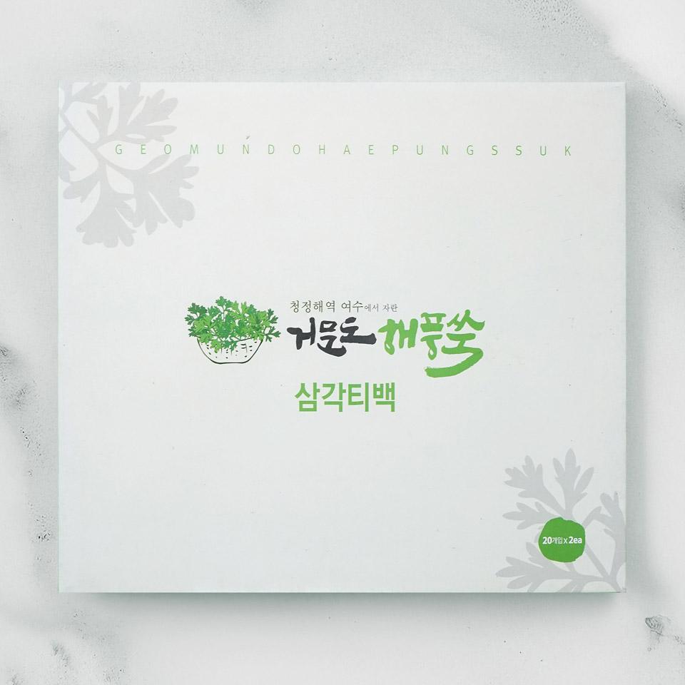 거문도 해풍쑥 삼각티백