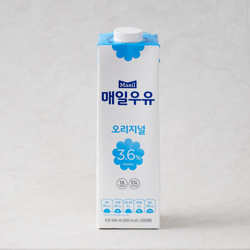 매일 후레쉬팩 오리지널 우유