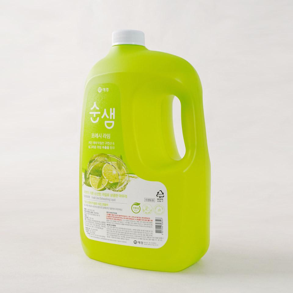순샘 프레시 라임 주방세제, 3L, 2개 제품사진 2