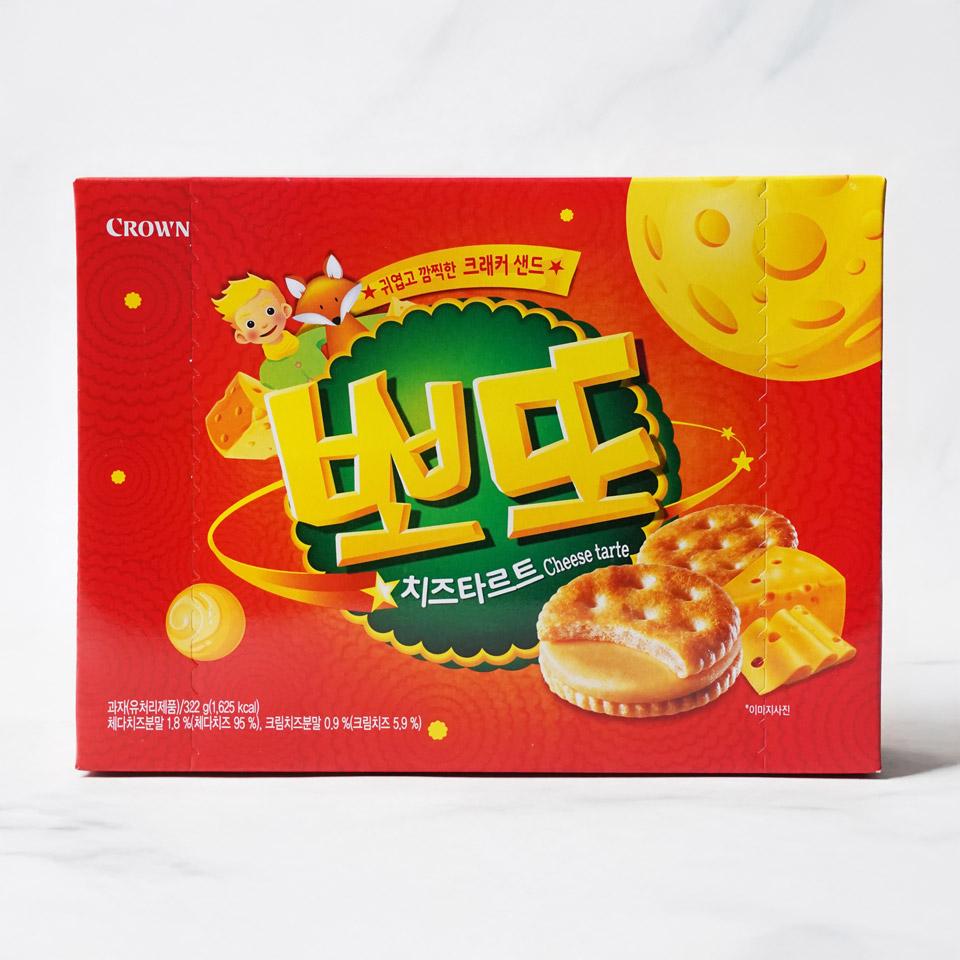 크라운 뽀또 치즈타르트