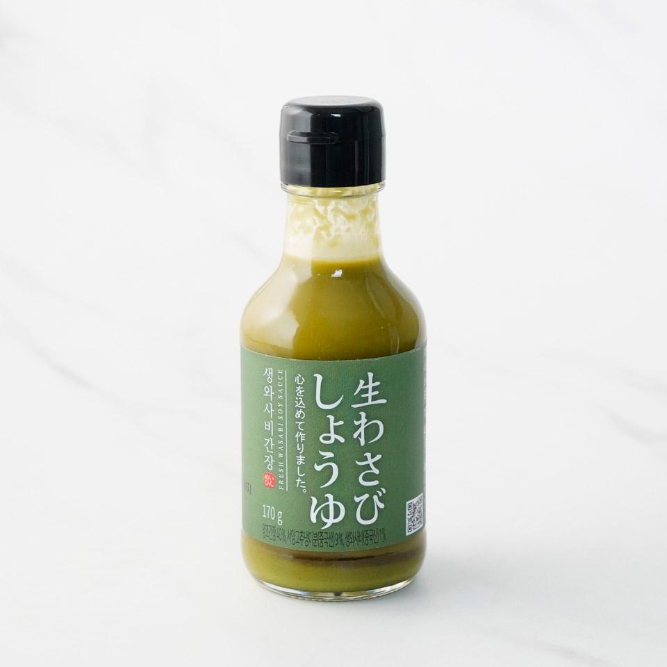 생 와사비 간장소스
