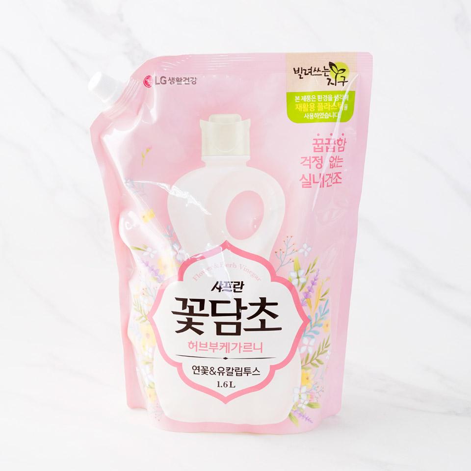 LG 꽃담초 부케가르니 연꽃 섬유유연제 리필