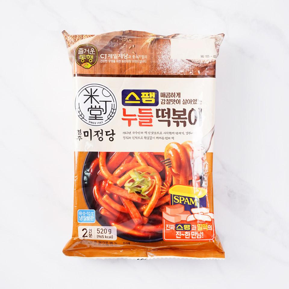 CJ 미정당 스팸 누들떡볶이 2인분 - 메가마트몰
