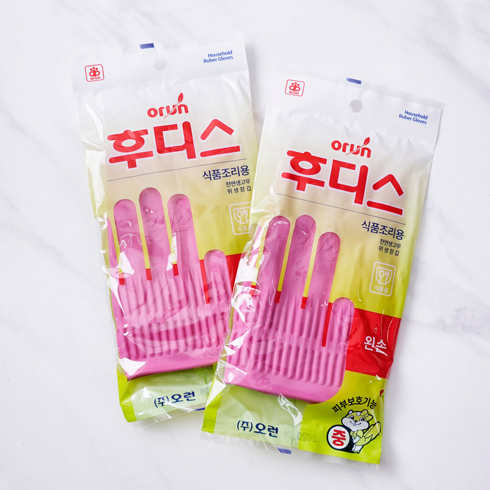 후디스 고무장갑 왼손(중) 1매