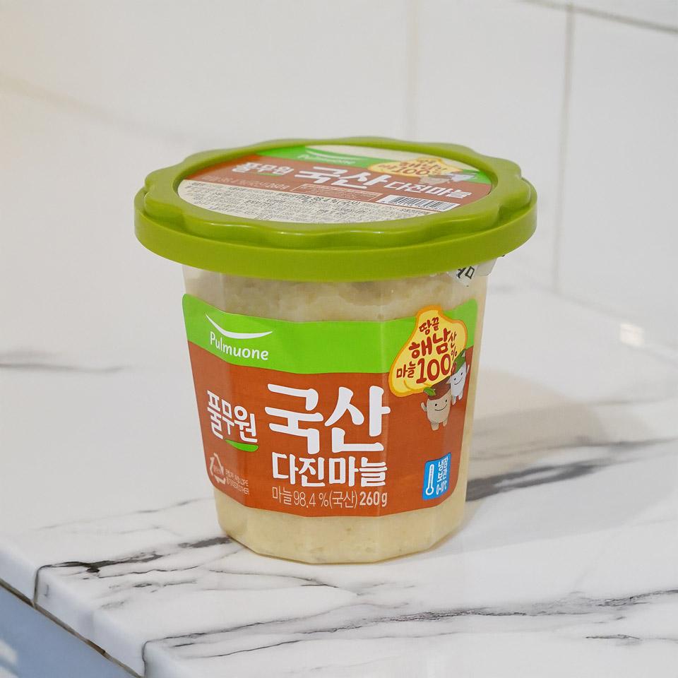 풀무원 국산 다진마늘