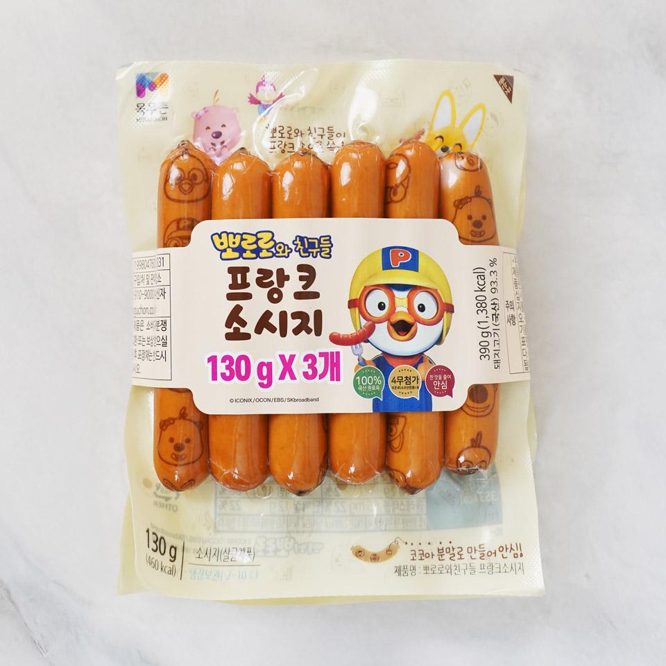 목우촌 뽀로로와 친구들 프랑크소시지 - 메가마트몰