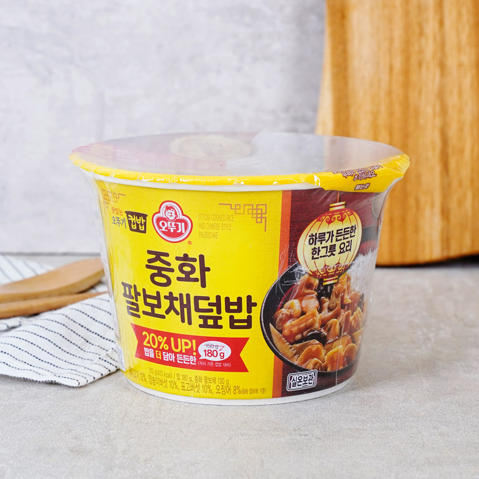 오뚜기 컵밥 중화 팔보채 덮밥 - 메가마트몰