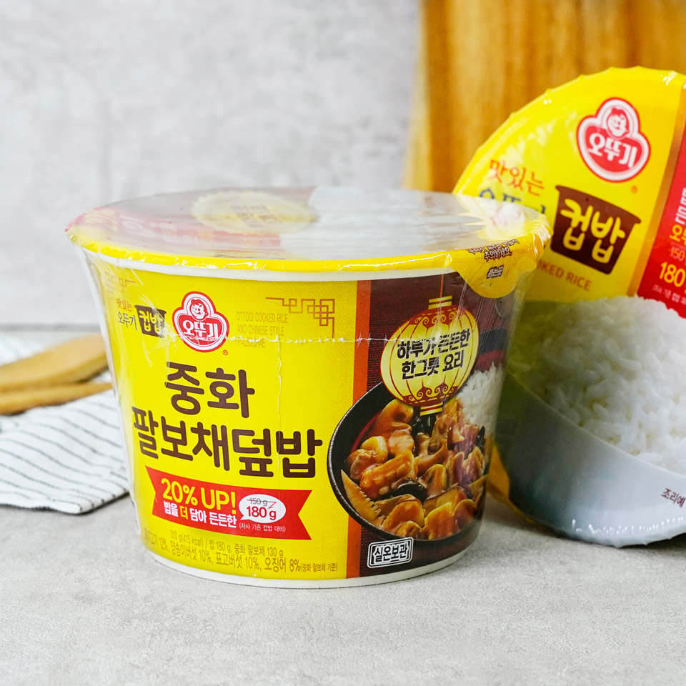 오뚜기 컵밥 중화 팔보채 덮밥 - 메가마트몰