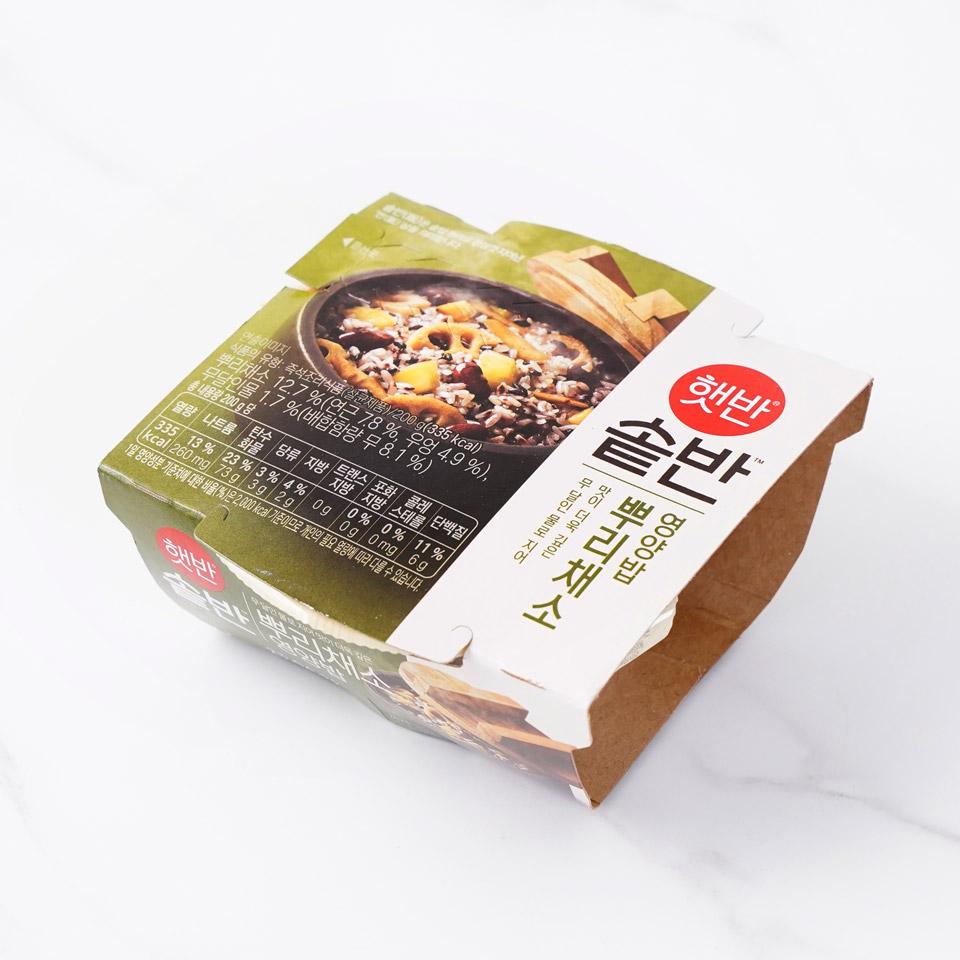 CJ 햇반 솥반 뿌리채소 영양밥 - 메가마트몰