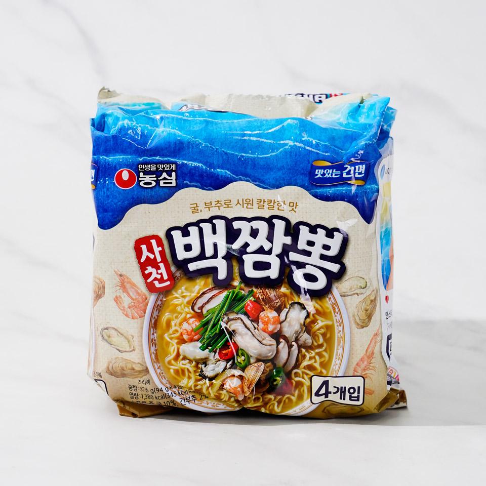 농심 사천 백짬뽕
