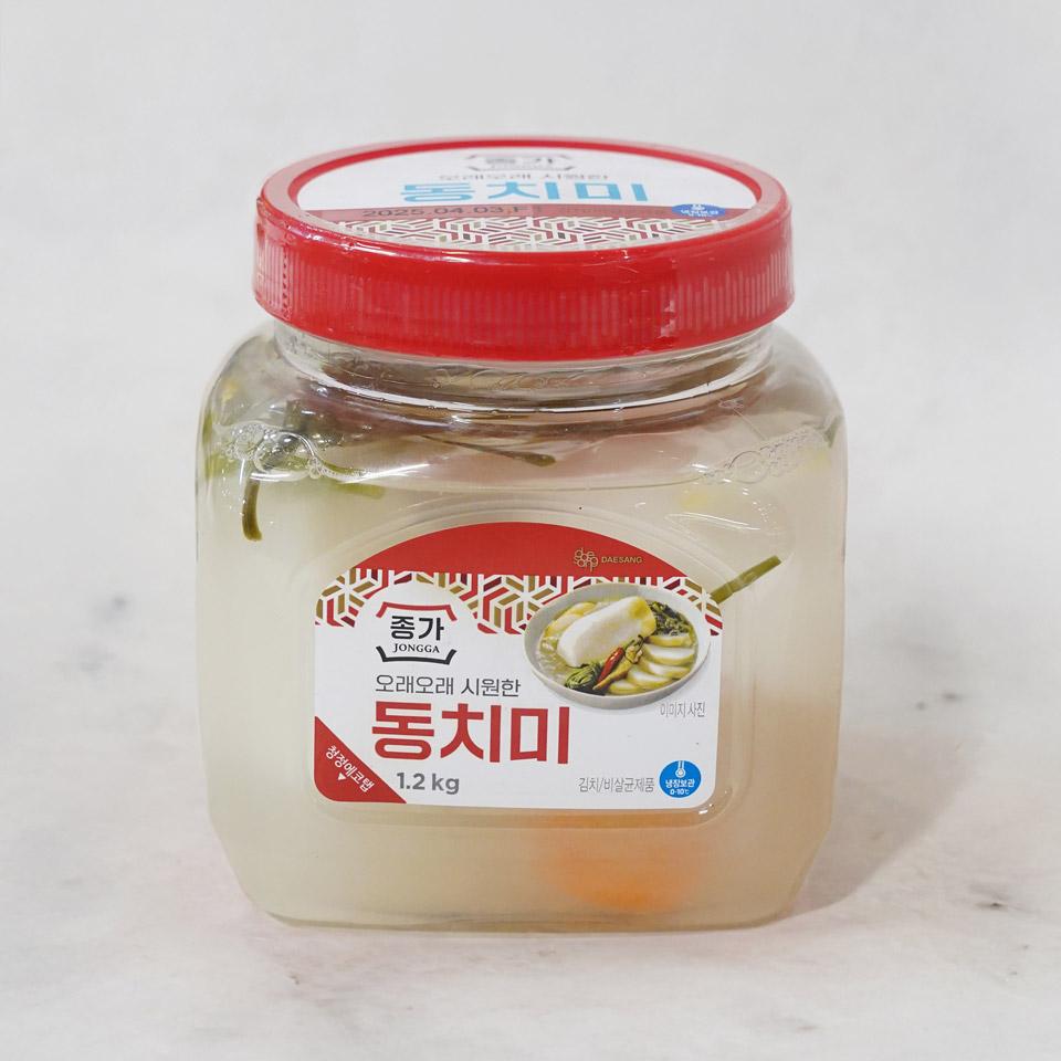 대상 종가 동치미