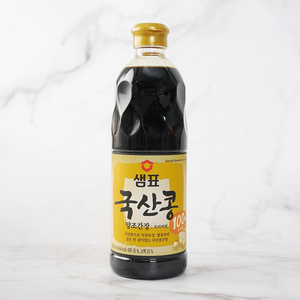 샘표 국산콩 양조간장 프리미엄 - 메가마트몰