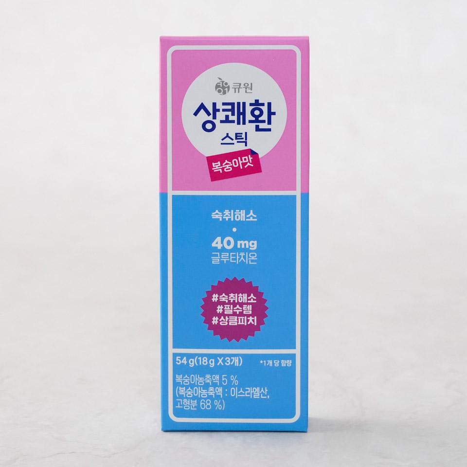 삼양사 상쾌환스틱 복숭아맛 3개입 - 메가마트몰