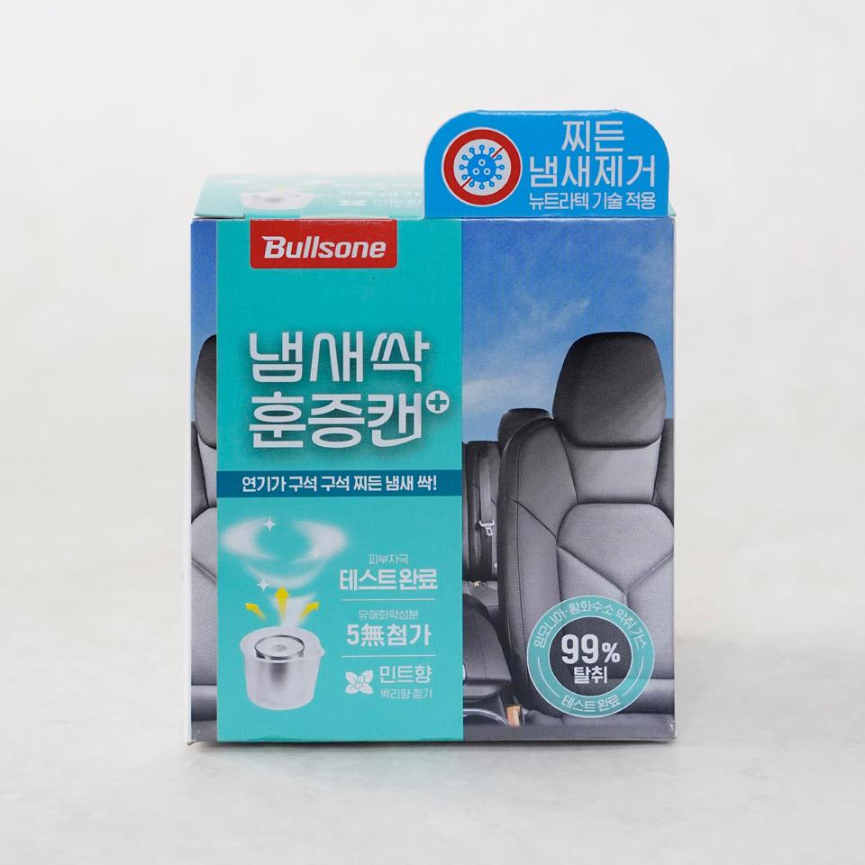 불스원 냄새싹 훈증캔 에어컨차량실내겸용 민트향