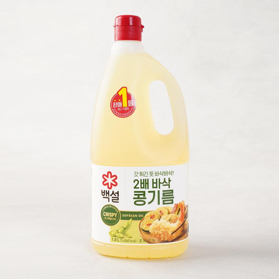 CJ 백설 2배 바삭 콩기름