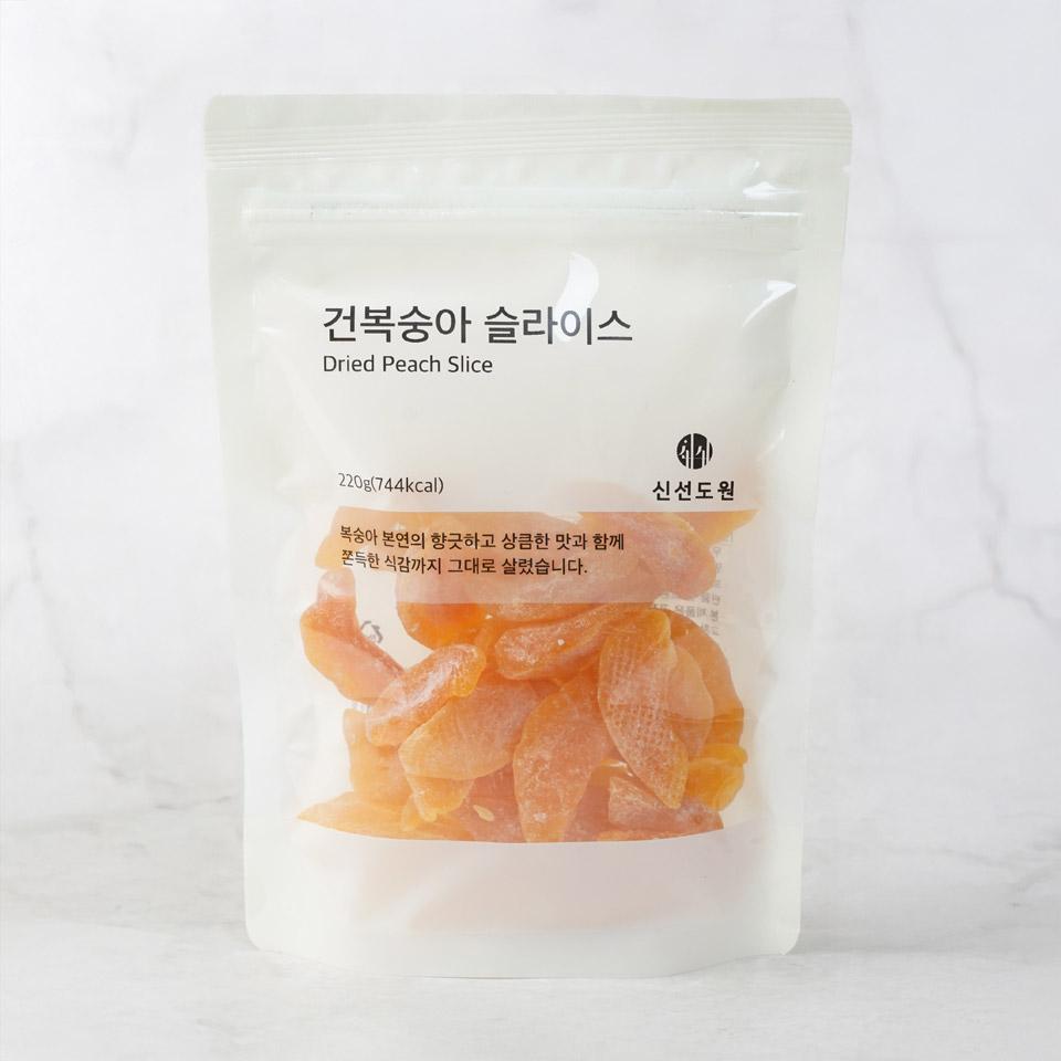 신선도원 건복숭아슬라이스