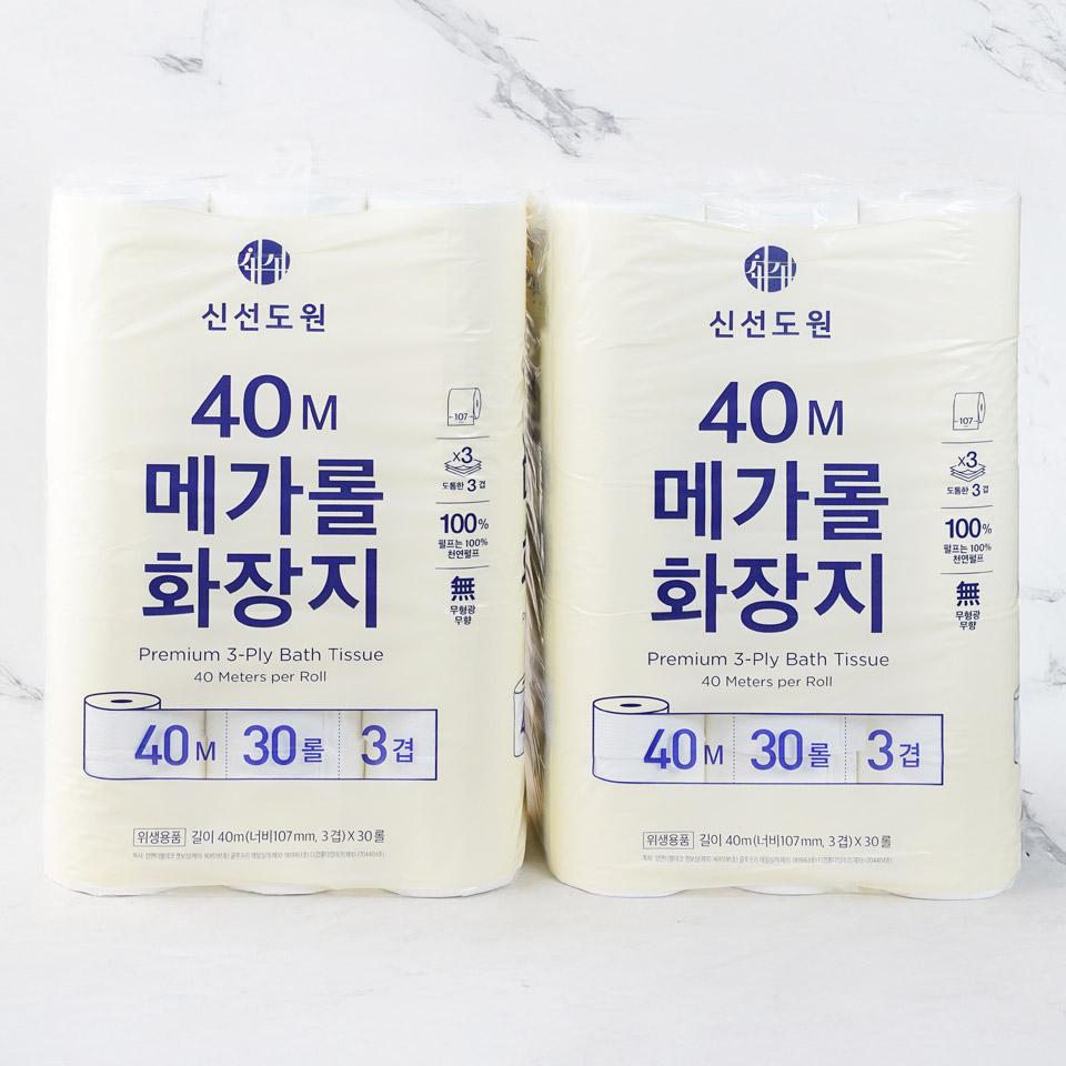 신선도원 메가롤 화장지