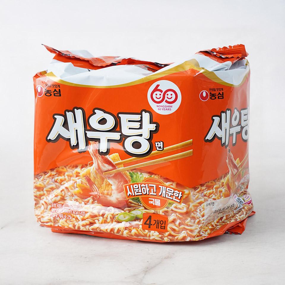 농심 새우탕면 멀티팩