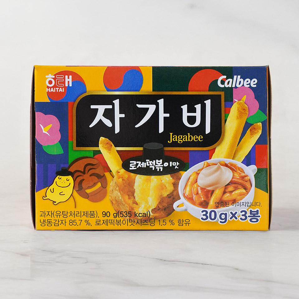 海太 Jagabee 薯條・玫瑰醬炒年糕・網路商品參考圖